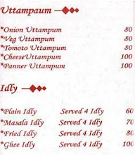 Annapurna Andhra Mess menu 2