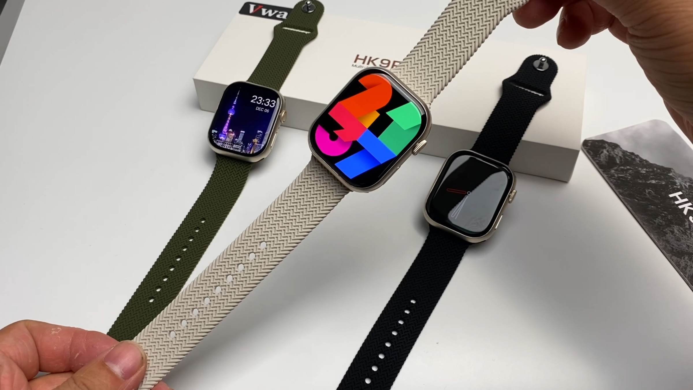 HK9 Pro Review - First Apple Watch Series 8 Clone with AMOLED Screen