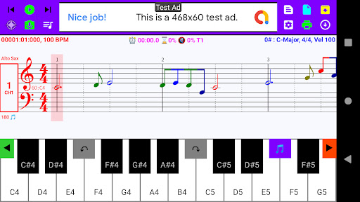 Screenshot Midi Muse