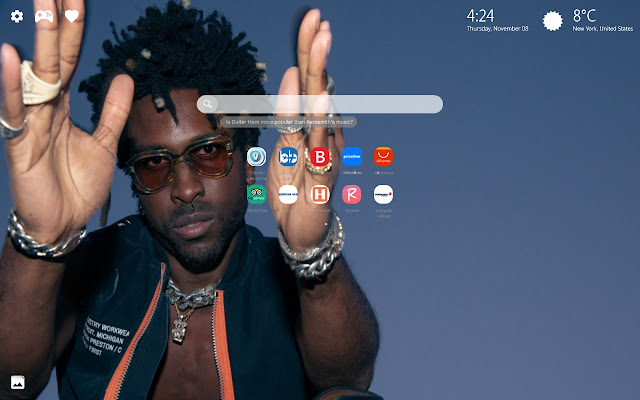 Saint Jhn Trap New Tab Wallpaper HD