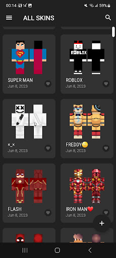 Screenshot HD Skins for Minecraft 128x128