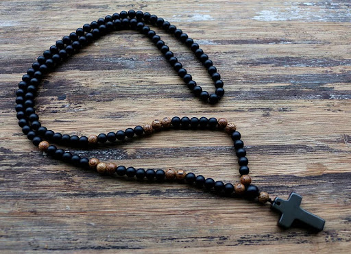 Title 1, Volcano Stone Mens Tiger Eye Necklace, a power...
