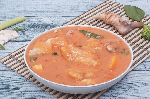 Fish In Red Thai Curry