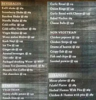 Burbee's Cafe menu 2