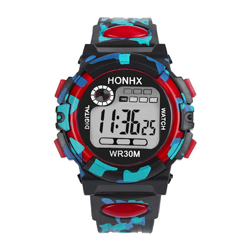 Title 5, Digital Chronograph Calendar Waterproof One-eye...