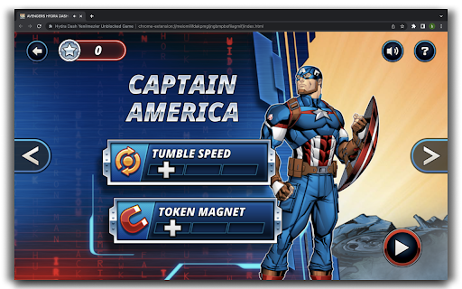 Hydra Dash Avengers HTML5 Game