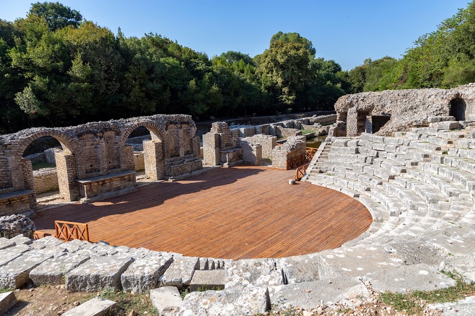 amfiteatr, Butrint, Albania
