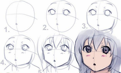 Tutorial Drawing Anime(圖1)-速報App
