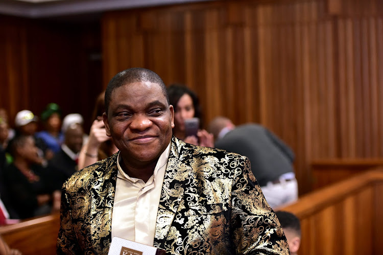 Nigerian pastor Timothy Omotoso at the Port Elizabeth High court on October 8 2018.