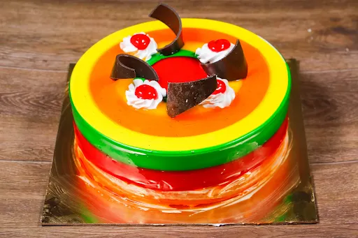 Rainbow Delight Cake