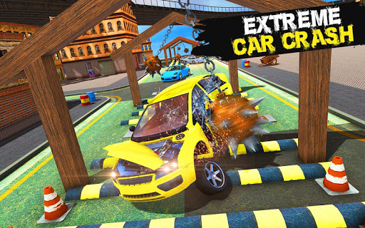 Speed Bump High Speed Car Crashed Test Drive Game