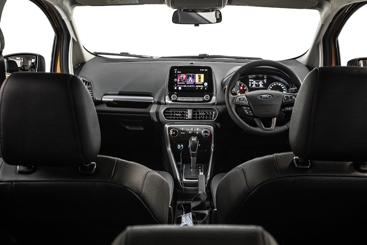 Cabin ambiance is lifted by smart black leather seats. Picture: SUPPLIED