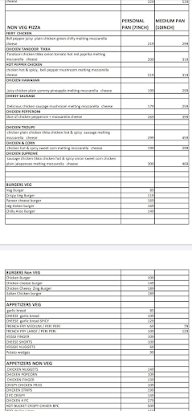 Italian PB Cafe menu 2