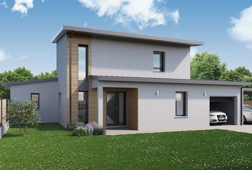  Vente Terrain + Maison - Terrain : 334m² - Maison : 125m² à Treillières (44119) 