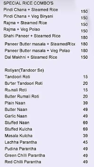 Lalu Lal Da Vaishno Dhaba menu 4