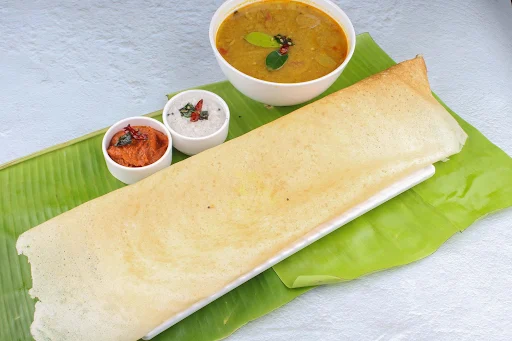 Butter Coconut Plain Dosa