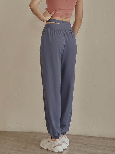 Title 9, Thin Casual Loose High-waist Trousers Breathabl...