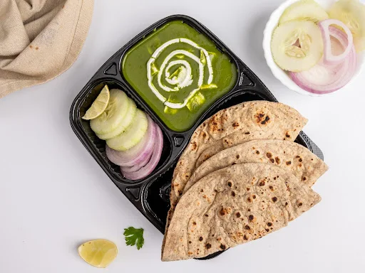 Palak Paneer & Rotis Meal - High Protein