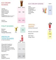 Giani's Ice Cream menu 3