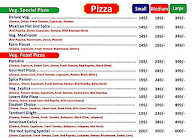 Red Spring Pizza menu 1