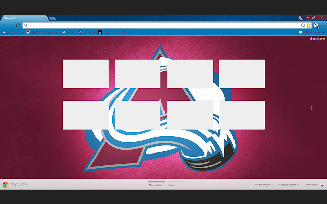 Colorado Avalanche chrome extension