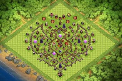 Base Coc Th 5 Terkuat Dan Terbaik