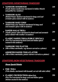 Public Bar And Restaurant menu 5