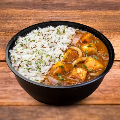 Paneer Bhuna Rice Bowl