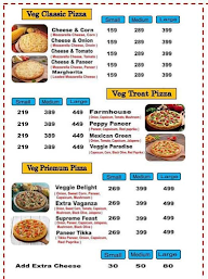 Dream Lite Pizza menu 1