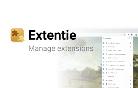 Extentie - extension manager Preview image 0