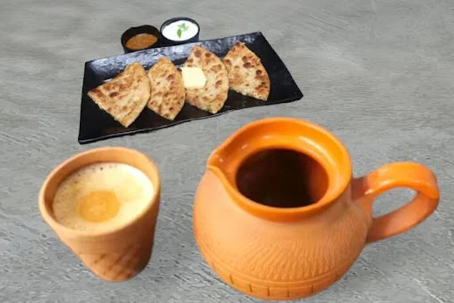 Chai With Aloo Paratha