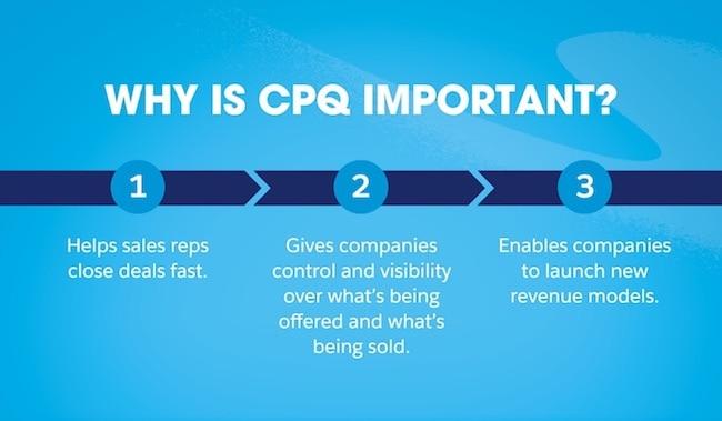 list of reasons cpq is important