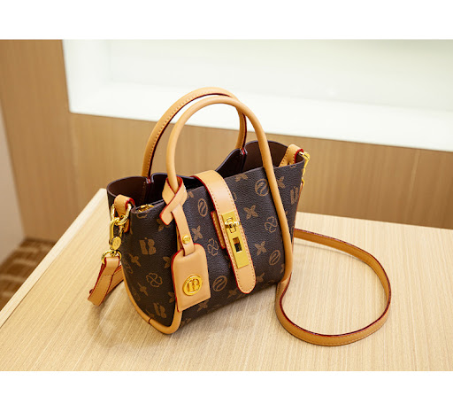 Title 18, Womens Fashion Portable Bucket Bag Stylish Wom...