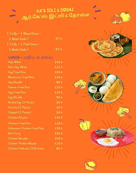 R.K's Kitchen menu 3