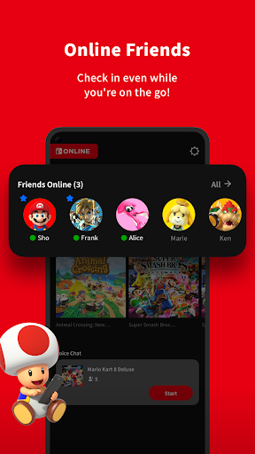 Screenshot Nintendo Switch Online