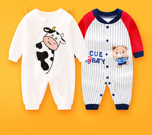 Title 21, Newborn Baby Summer Romper, 2-Piece Set, Long-S...