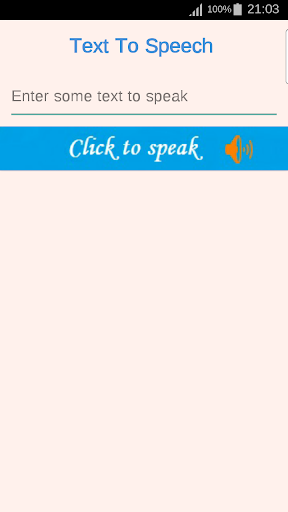 Text To Speech