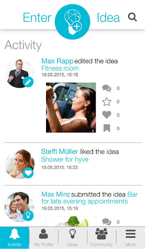 HYVE IdeaNet App free