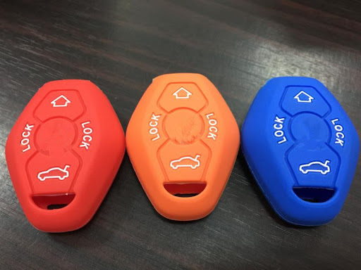Title 3, Silicone Key Case for BMW 3 Series 5 Series 6 S...