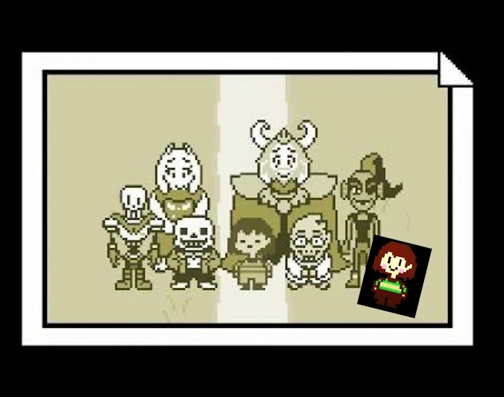 「UNDERTALEの世界に入っちゃった？！」のメインビジュアル