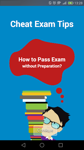 Cheat Exam. How to Pass Exams