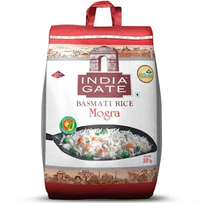 India Gate Mogra Basmati Rice - 10 kg
