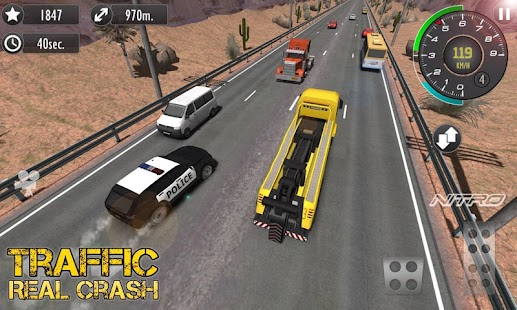  3D Real Racer Crash Traffic- ekran görüntüsü küçük resmi  