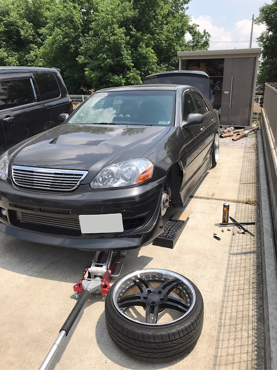 マークIIのJZX110・1JZ・マークII・ドリフト・車高調整に関するカスタム事例の投稿画像1枚目