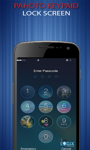 Photo keypad lockScreen HD