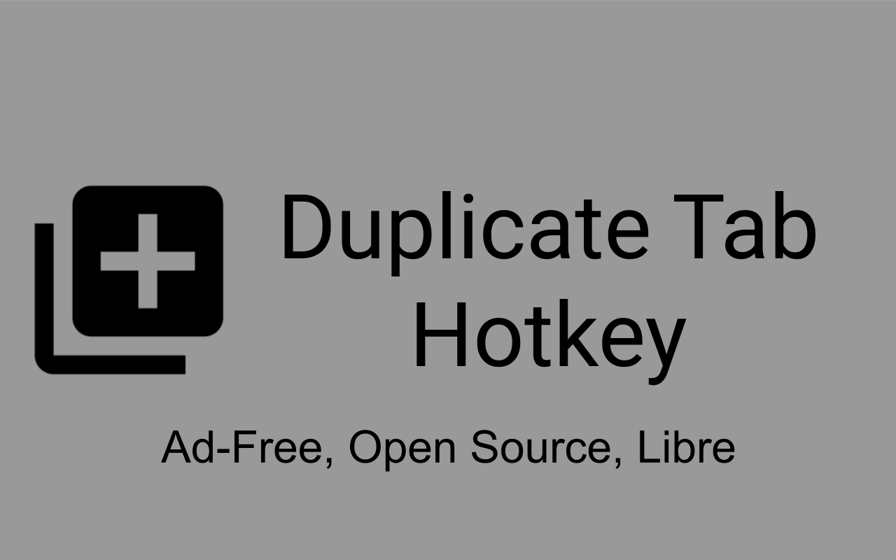 Duplicate Tab Hotkey Preview image 0