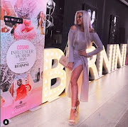 Kandy Kane at the Cosmopolitan Influencer Awards in Johannesburg.