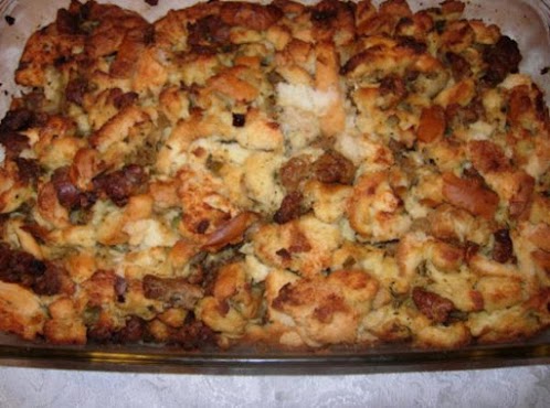 Mom M's Sausage Stuffing