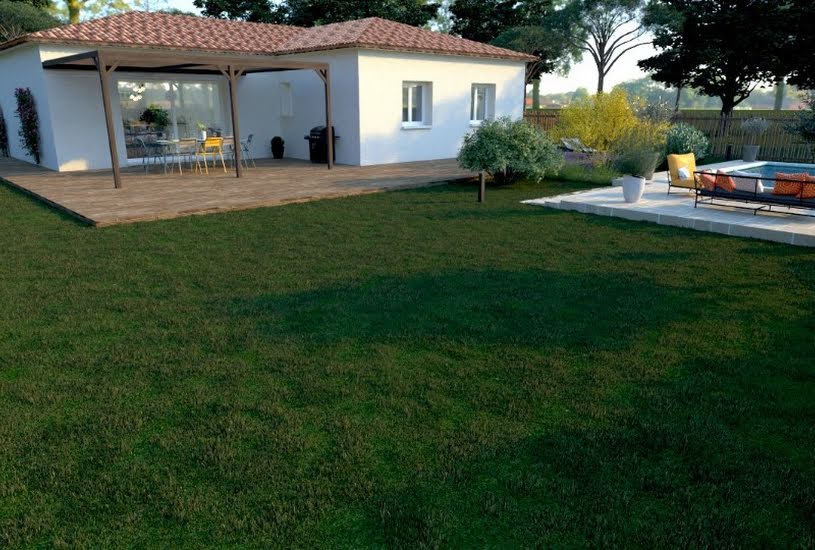  Vente Terrain + Maison - Terrain : 804m² - Maison : 83m² à Lorgues (83510) 