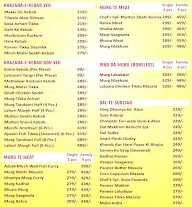 Pind Balluchi menu 1